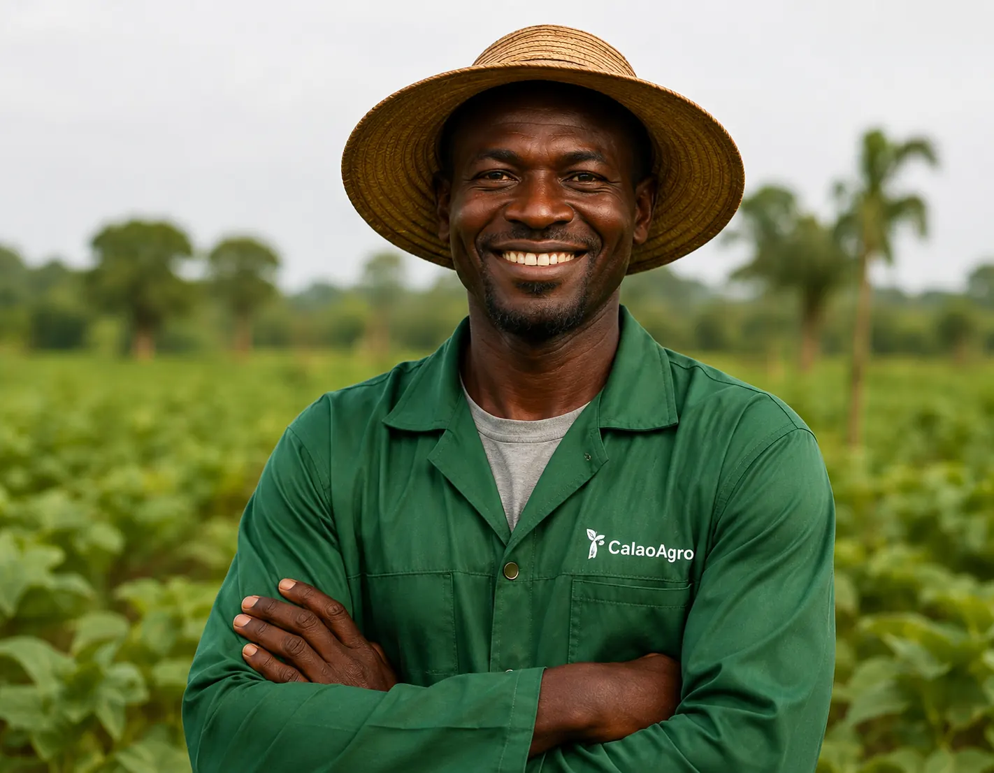 Portrait d'un producteur agricole